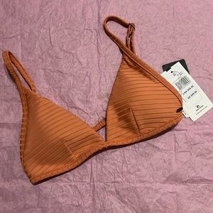 Orange Rip Curl Bikini Top